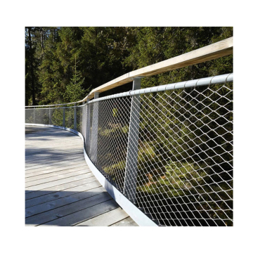 Birds Aviary Zoo China Stainless Steel Flexible Wire Ferrule Cable Rope Mesh Net