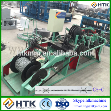 HTK High Speed Automatic CS-A Double Twist Barbed Wire Making Machine
