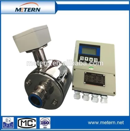Electromagnetic flow meter water flow meter food drink mag flowmeter/electromagnetic flowmeter