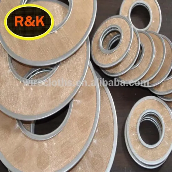 filter wire mesh,stainless steel filter disc,R&K stainless steel wire mesh filter disc
