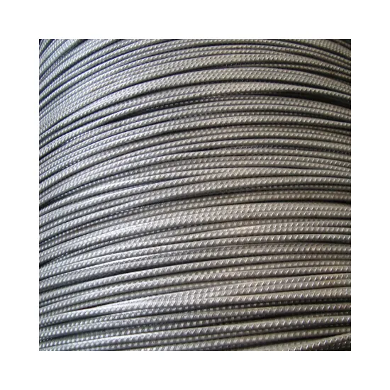 Cold Rolled Ribbed Bar Steel Rebars: Construction Rebar and Deformed Iron Rods in Bundles