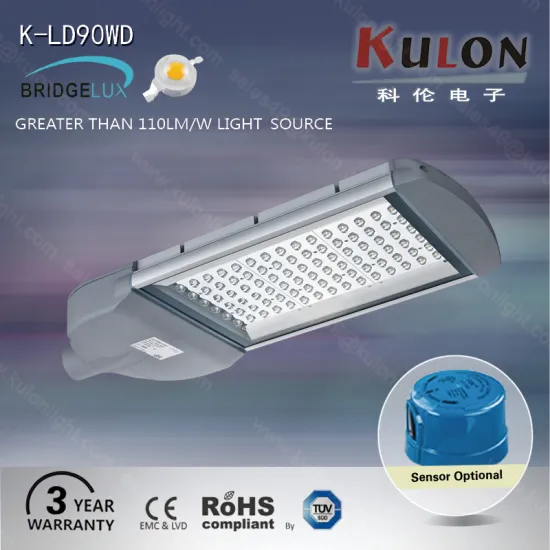 New price list dimmable 90w led street light