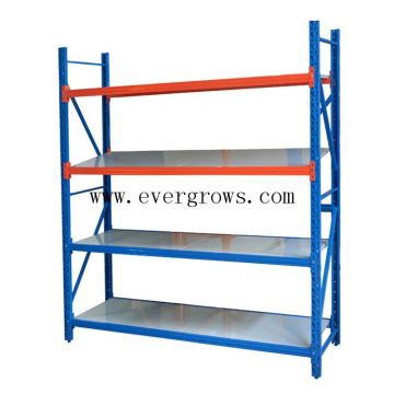 Metal medium duty shelving rack