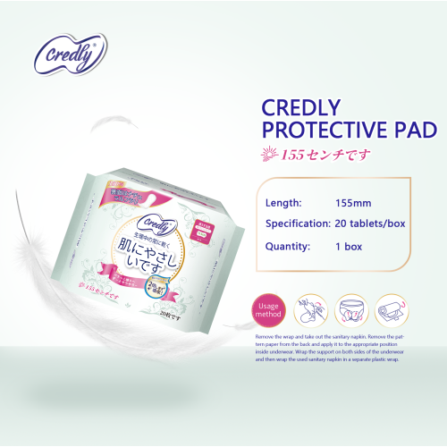 Tormenta sanitaria transparente de mujeres ultradelgéneas desechables