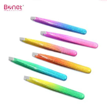 Colorful Epoxy Handle Delux Tweezers