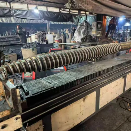 Solar Energy Ground Screw With Automatic Welding Robot