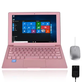 New 10.1-inch Mini Portable Laptop with Quad-core N4120 Processor, 8GB RAM, and SSD Option: Ideal for Education and Students