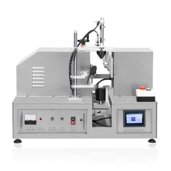 Fully Automatic Manual Cosmetics Aluminum Tube Closing Ultrasonic Machine with Date Printing