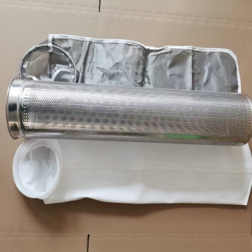 SS304 Filter Basket and Cartridge for Industrial Bag Filter Housing