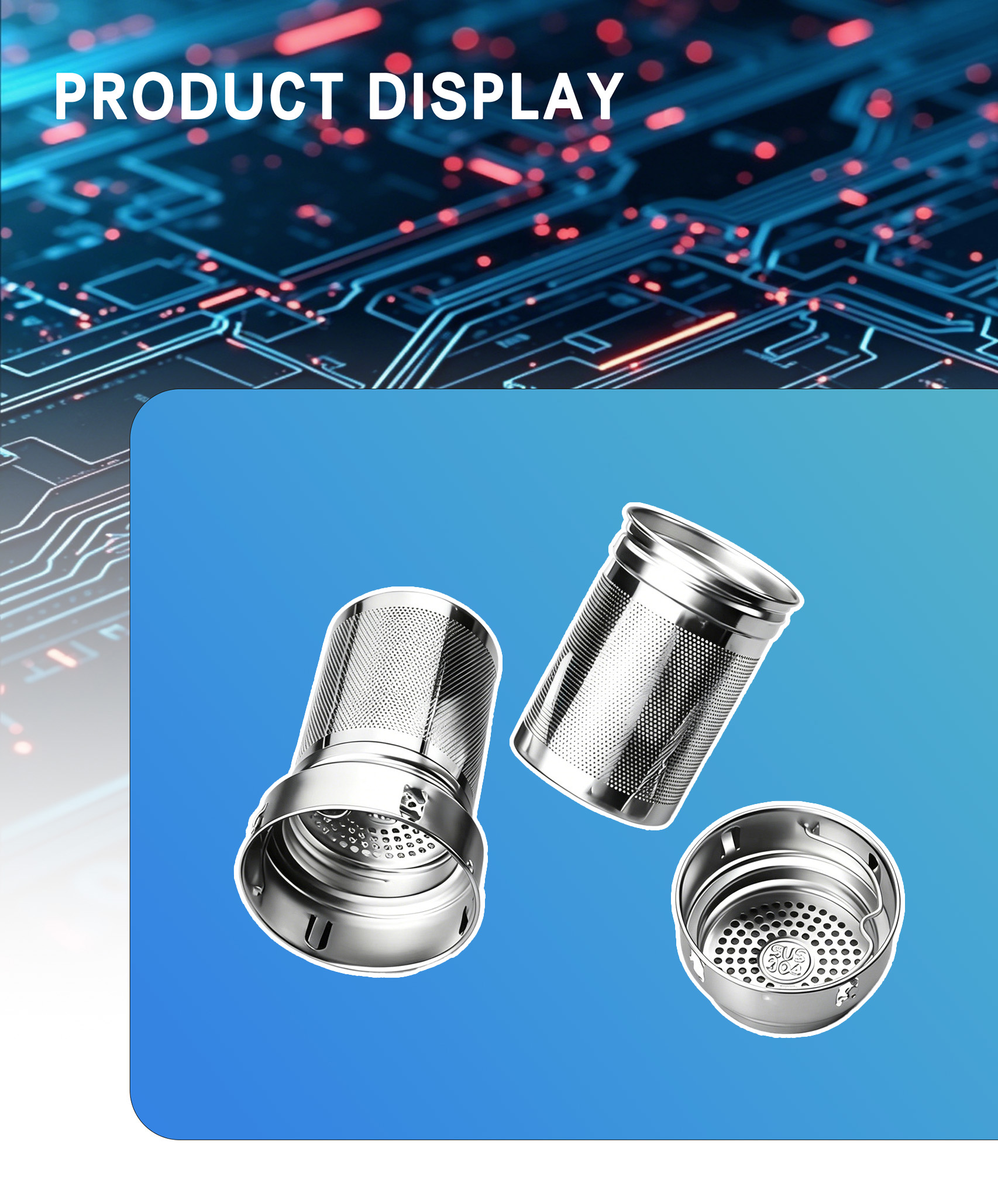 16.STAINLESS STEEL VACUUM FLASK FILTER SCREEN 000