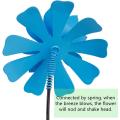 4 Pack Flower Garden Stakes Decor