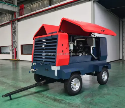 Hongwuhuan Mining Compressor HGT550-16C 16 bar Portable Diesel Screw Air Compressor