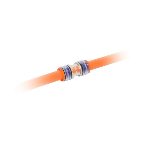 straight microduct coupler transparent straight push fit micro duct microduct connector Supplier