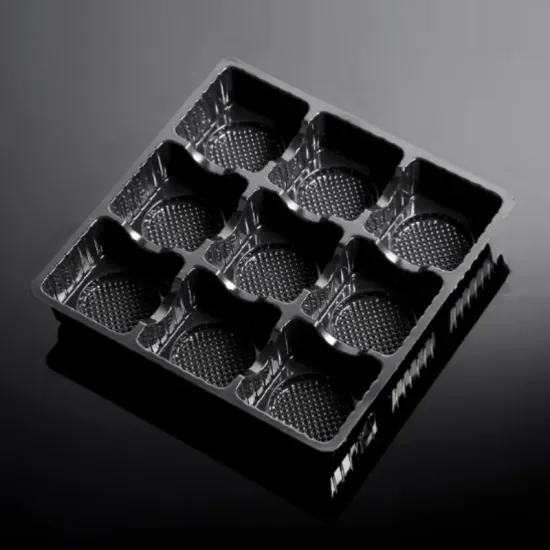 Plastic PET PP PS Blister Chocolate Insert Tray