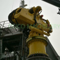 1.5Ton Knuckle และ Telescopic Boom Marine Crane