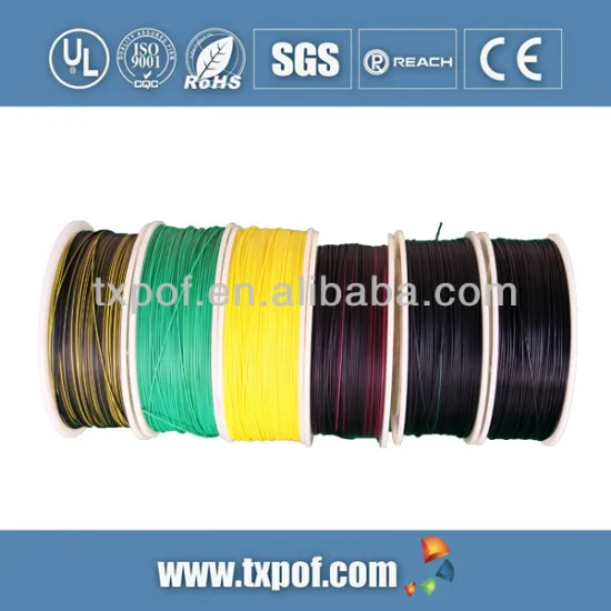 Polymer optical fiber for factory automation