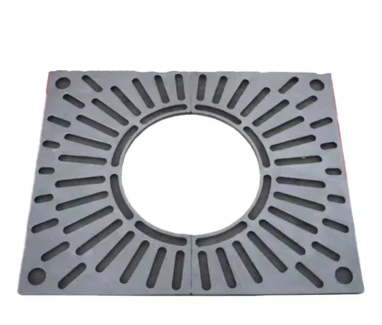 Outdoor Square Steel Tree Grating Sidewalk Metal Tree Grate Street Tree Grilles