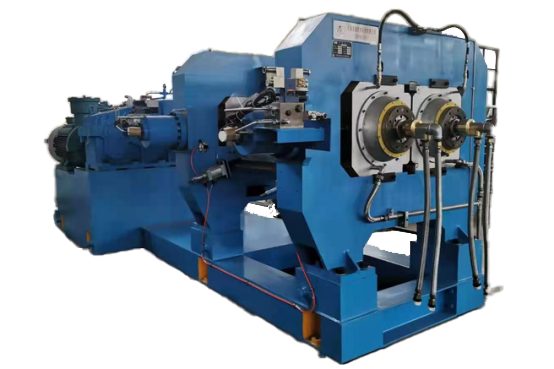 two rolls calender machine with oil heating functions it Is used to