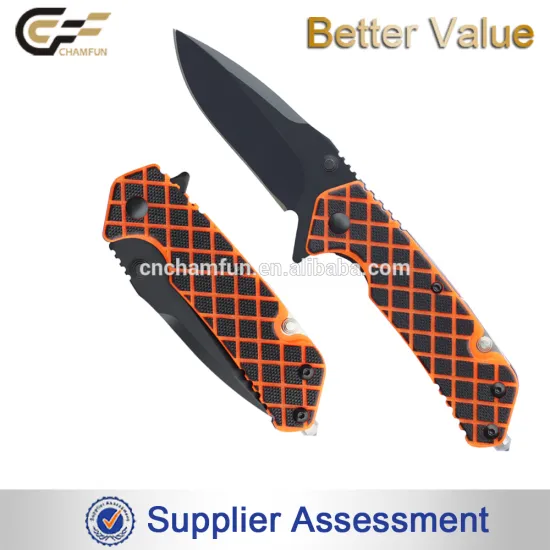 2016 High Quality 12C27 steel Outdoor Multipurpose Survival Folding Knife Survival with Multi tools in Knife