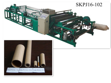 Automatic Parallel Paper Core Machine with PLC control SKPJ 16-102