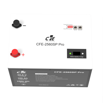25.6V 100Ah LiFePO4 Solar Battery