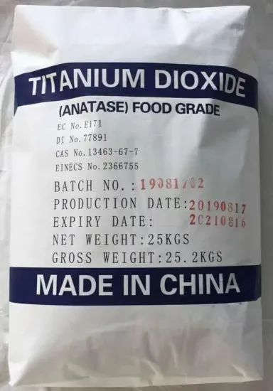 Anatase Titanium Dioxide Food Grade For Colorant