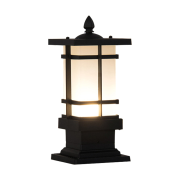 Vintage Solar Bollard Lights for Outdoor Security and Landscape Gardening