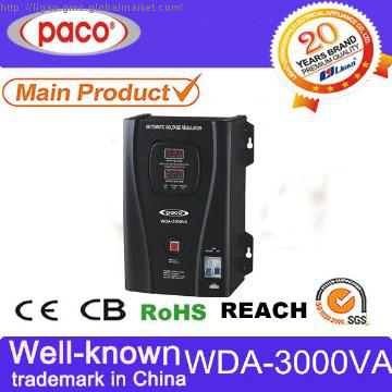 Wall-Mounted Automatic Voltage Regulator WDA-3000VA