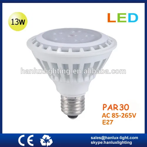 13W par30 LED bulbCE ROHS