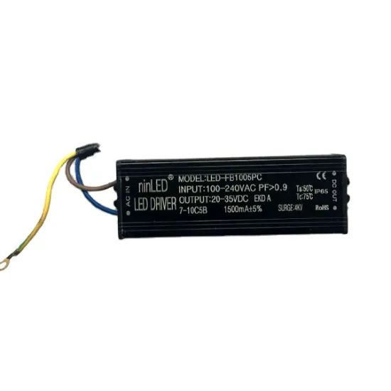 Waterproof Electronic LED Driver for 50W LED Street Light: Constant Current at 900mA and 1500mA, IP66 Rating