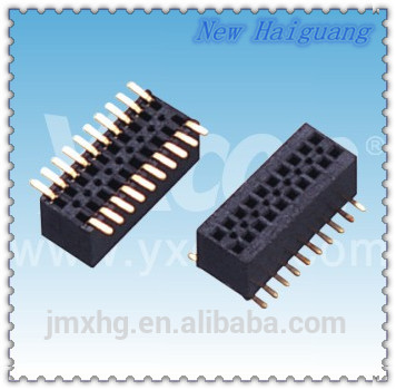 Female Gender and PCB Application 14 pin connector 1.27mm SMT female header