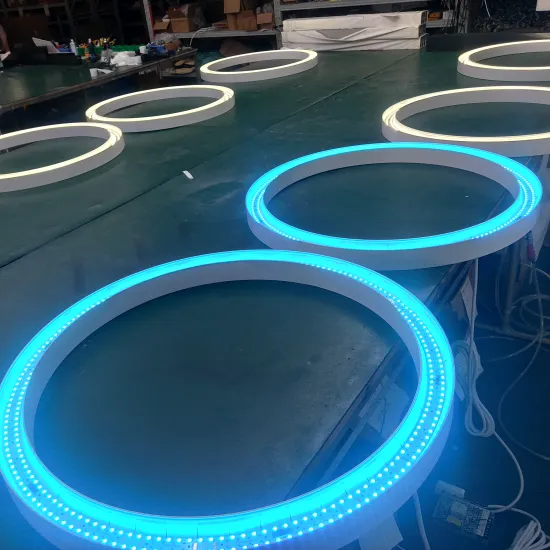 L6060-C-D900 RGB chandelier modern light led linear ceiling ring light interior chandelier lamp pendant