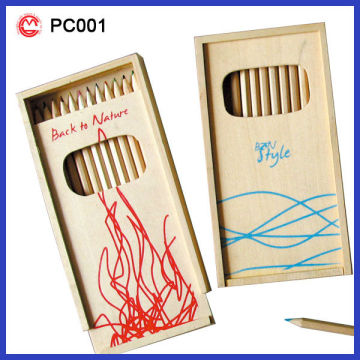 Pencil Manufacturer Pencil Color Lead in Wooden Box