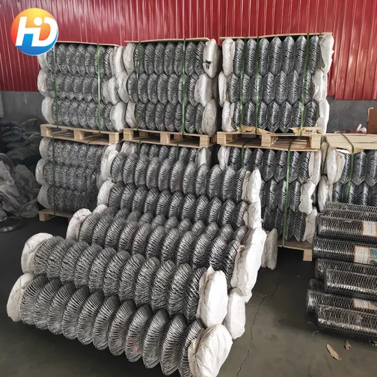 Custom High Quality Farm Chain Link Fence 4ft 5ft 6ft 9 Gauge Galvanized