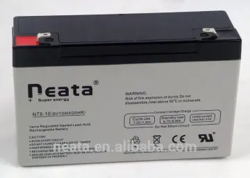 6v 10ah 20hr battery
