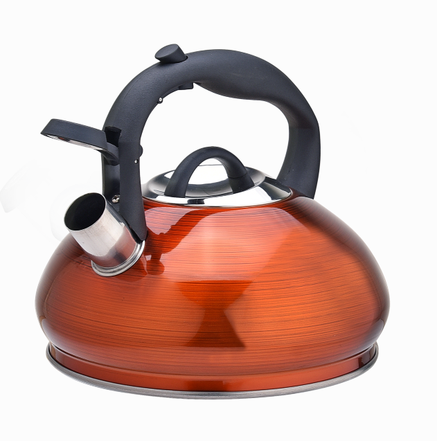 Color Tea Kettle with Whistling Spout