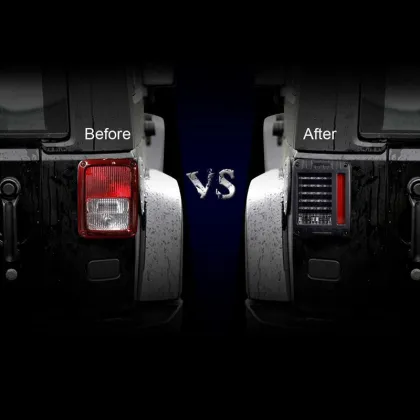 LED Jeep Wrangler Taillights