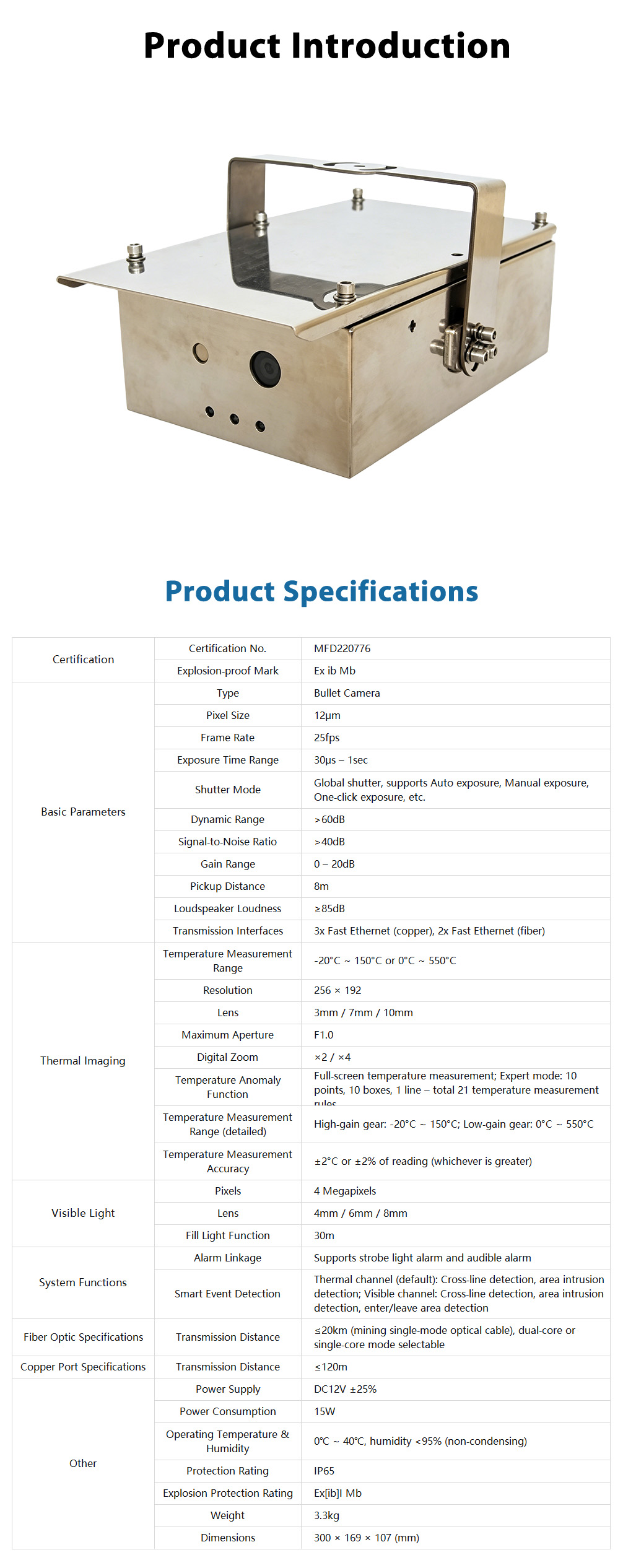 KBA12RMining Explosion‑Proof Products (Class I)