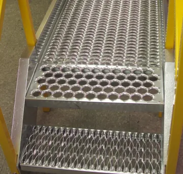 Aluminum Diamond Safety Grip Strut Anti-Skid Walkway Grating Planks
