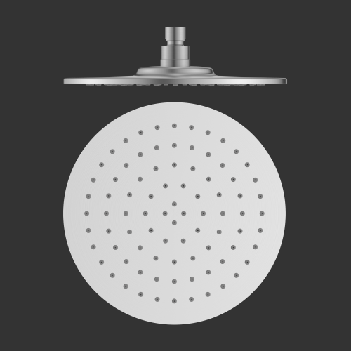 316 Stainless Steel Rainfall Shower Head 6mm Thickness
