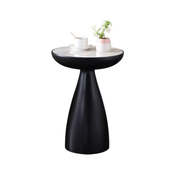 Durable Round Marble Texture Living Room Coffee Table