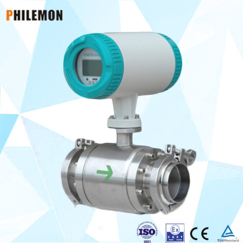 Safe Food Grade Sanitary Flow Meter, High Quality Safe