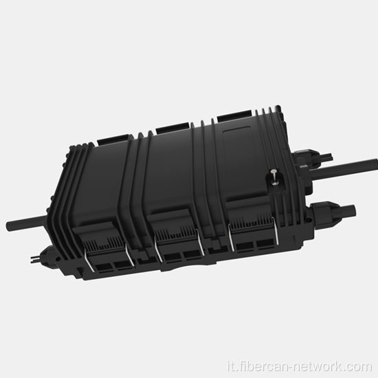Recinto di giunzione a cupola in fibra ottica