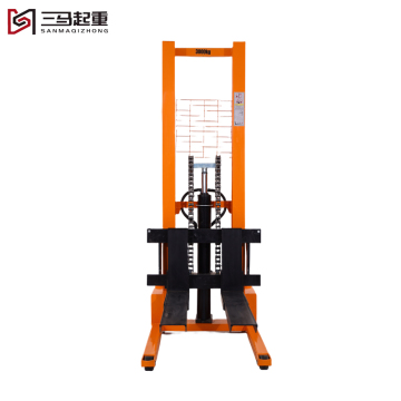 1 Ton to 2 Ton Manual Hydraulic Hand Pallet Truck Stacker for Material Handling