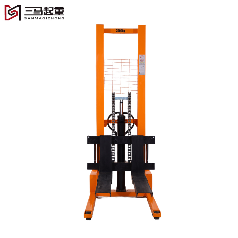 1 Ton to 2 Ton Manual Hydraulic Hand Pallet Truck Stacker for Material Handling