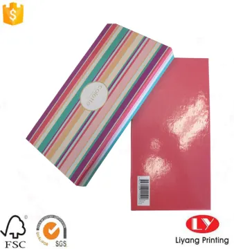 Scarf Paper Packaging Gift Box With Lid