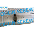 65/132 Twin Conical Screw Barrel for PVC Sheet, Profiles, Pipe, Board