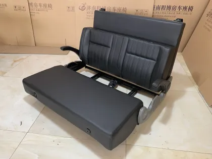 Leather Van Bed Seat Conversion for Toyota Hiace, VW Vito, Fiat, and Citroen Vans