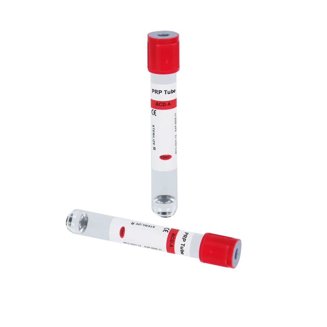 Vente à chaud Factory Direct Prix Blood Collection Navire PRP Tubes avec CE