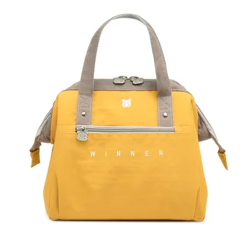 Large Capacity Cute Insulated Cooler Tote Bag for Office Delivery